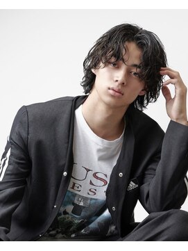 アストラ(ASTRA) MEN’S HAIR/波巻きツイストスパイラル/リバースセンターパート