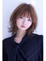 トップシェイプ(TOP SHAPE) ふんわりレイヤーミディ小顔バング大人可愛い柔らかボブ福山人気