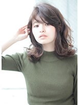 リメル 奥沢自由が丘店(Remel)&nbsp;【Ａｓｈ自由が丘/坂本哲也】外ハネカール×フェザーボブ