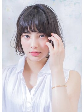 ネオリーブアイム 横浜西口店(Neolive aim) Neolive aim 大人可愛い黒髪ショートボブ