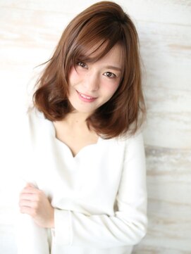 アグ ヘアー ホーリー 新発田店(Agu hair holy) 女子力アップ☆柔らかミディ