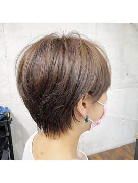 ガルボ ヘアー(garbo hair) 簡単スタイリング♪大人ショートヘア