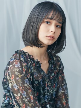 エムスラッシュ たまプラーザ(M.SLASH) くすみカラー/ダークカラー/前下がりボブ/たまプラーザz