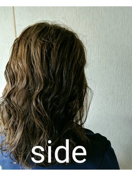 ヘアーアンドヘッドスパ ビオ(Hair&HeadSpa BIO) ゆるふわセミロング