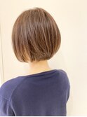 【Euphoria/岩崎達也】小顔ボブショコラベージュ大人ガーリー