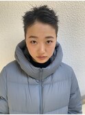 bibito クラシックなベリーショート マニッシュサイドパート