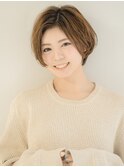 美フォルムショート/ナチュラルハイライト【新宿/新宿駅西口】
