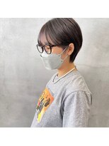 ミント(mint) マッシュショート/耳かけショート/ショート/ブルージュ