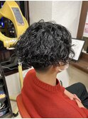 【GROOMER/S 佐藤】 波巻きスパイラルパーマ スペインカール