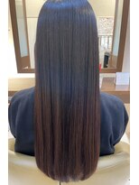 フィルブラン(fil blanc)&nbsp;髪質改善ストレートロング♪