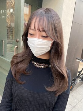 マーシュ(marshu) 【韓国ヘア】marshu顔まわりカット