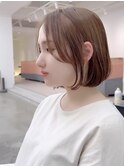 【TAKARA】ボブ/内巻きボブ/ベージュカラー