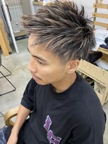 キューズ クラブ(cuz KLUB)&nbsp;【cuzKLUB】バーバースタイル ハイライト×ツーブロック［池袋］