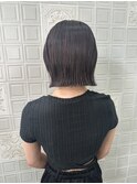 切りっぱなしボブ