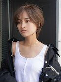 【GEEKS渋谷】ハンサムショート/ルーズヘア/メンズライク/透明感