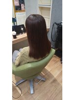 ブロッサム 東中野店&nbsp;20代30代40代大人可愛いシアーピンク透明感今時ロブ