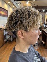 美容室 ルチア ハワイ(Luccica HAWAII)&nbsp;マッシュ刈り上げ＆ツイストスパイラルパーマ