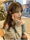韓国風顔周りレイヤー