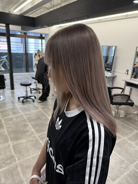 ペレ 栄店(PELE) 前髪/アンブレラカラー/こなれミディ/イメチェン/ウェーブパーマ