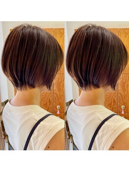 デコラロジィ 川越(DECORA rojii)の写真/最新トレンドを取り入れた"大人可愛いショートヘア"をご提案♪バランスを重視した高いカット技術に圧巻！