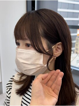 ビューナゴヤ 名駅(VIEW NAGOYA) 前髪カタログ/イメチェンスタイル／ウェーブパーマ/ミディ