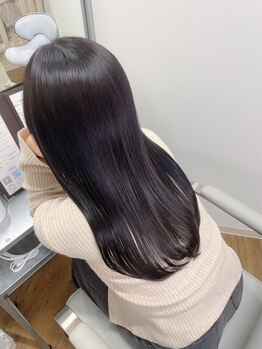 イド(id.)の写真/髪質・クセ・ダメージに合わせて薬剤を選定し、理想の美髪に◇毛先までしっとりまとまる柔らかな質感へ♪