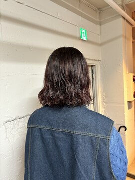 トクテ 吉祥寺(tokute) グレージュカラー/ボブウルフ/黒髪/ココアベージュ