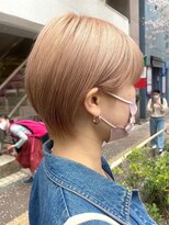 エトラ 渋谷店(etora)&nbsp;ミルクティベージュ　コンパクトショート