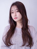 ハバナ 立川(HAVANA)&nbsp;韓国レイヤー顔周りカット透明感カラー髪質改善艶髪シースルー