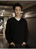 【 松井 隆人 】メンズ スパイキー ショート 刈り上げなし
