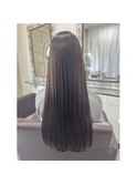サラつやナチュラルロングストレート