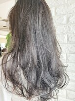 松本平太郎美容室 国立店 ラウンドロングレイヤー×イノアカラー/30代40代50代60代