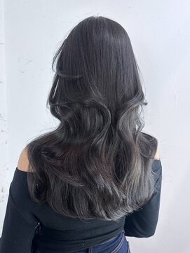 アイティーバイアルバム 八王子店(IT by ALBUM) 似合わせカットフェミニンロングメルティカラー_ba501451