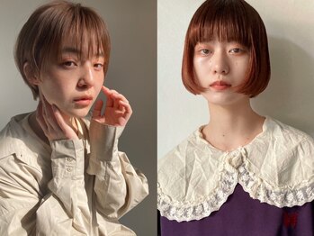 アスティブランシュ(Asti blanche)の写真/丸みショートやミニボブ＊オーダーメイドなショートStyleで抜け感ある今っぽいショートStyleに！【横浜】