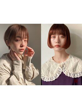 丸みショートやミニボブ＊オーダーメイドなショートStyleで抜け感ある今っぽいショートStyleに！【横浜】