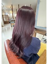 サロンドクオリア(Salon de Qualia)&nbsp;ワインレッド/ボルドーカラー/ブリーチカラー/ケアブリーチ