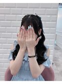 みつあみハーフツイン