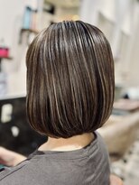 トウカ 船橋駅前店(TOUKA)&nbsp;白髪ぼかし/ハイライト/大人ボブ［船橋/船橋駅/髪質改善］