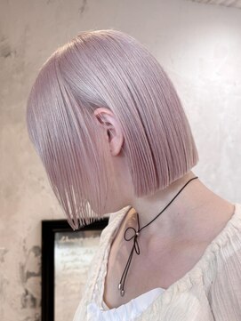 ボコカ(bococa) 【macana指名】ピンクホワイトベージュハイトーンブリーチ