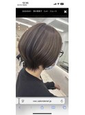 似合わせショートスタイル!