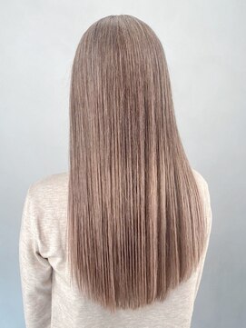 アイティー バイ アルバム 浦和店(IT by ALBUM) ミルクティーベージュハイトーンダブルカラー_ba505981