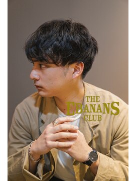 ザエバナンスクラブ 白金(THE EBANANS CLUB) ツーブロック・ナチュラルパーマ