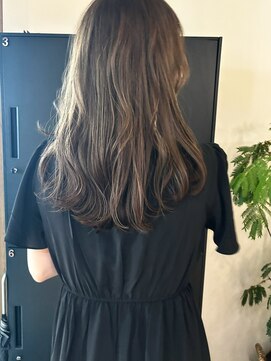 グロウウィング(GROWING) layer long×olive graige