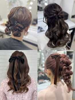 特別な日にも、さりげないおしゃれを。崩れにくいカジュアルセットで自分らしく。"ちょっとおめかし"にも◎