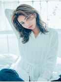 無造作カールセミディ×かきあげロング【藤沢】