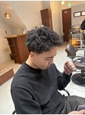 刈り上げスパイキーショート