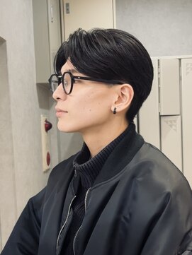 【Zina】メンズ/センターパート/曲がる縮毛矯正/福岡/天神/大名