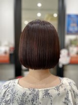 アバーブ ギンザ(Above Ginza)&nbsp;20代30代40代50代◎ミニボブ/レッドブラウン