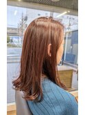 セミロング×ピンクベージュ【西台/高島平/蓮根/板橋】