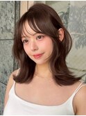 ハイライトバレイヤージュダブルカラーショートカット